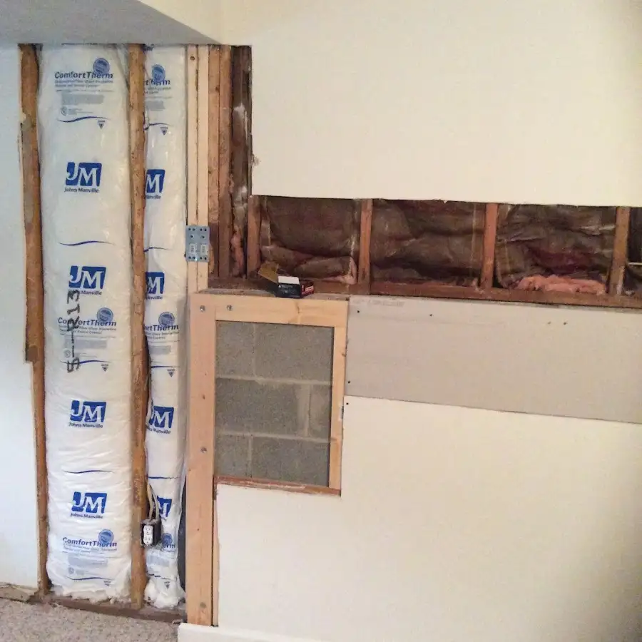 Wall insulation replacement during Structural Drying in Germantown